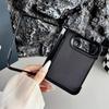 Magnetic Snap-on Case IPhone Duo Foldable Phone Full-Body Protection With Suede Texture PU Cover Shockproof Anti-Scratch