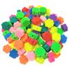 Creative New Spacer Clay Beads Handmade 10Pcs Jewelry Accessories Diy Bracelet For Jewelry Making Round Beads Colorful Soft Ceramics Flower Star