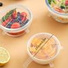 1pc Transparent Silicone Kitchen Utensils Fresh-keeping Stretch Universal Bowl Cover Refrigerator Microwave Oven Sealed