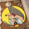 Asterix Friends Round mat, Anti-slip Circle Carpet Chair rug For livingroom,Bedroom, doormat home decor Gift Christmas Gifts