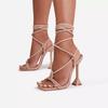 High-heeled Sandals Women's Large Size 40-43 Fashion Open-toed Stiletto Women's Shoes
