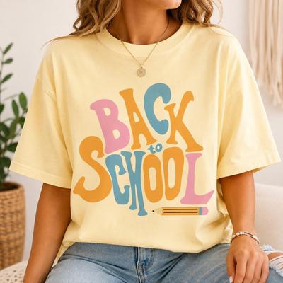 Back To School Shirt, Teacher Back To School Tee, Cute School Shirt