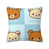 Rilakkuma Клубника Квадратная наволочка Полиэстер Подушки для дивана Животное Медведь Креативные наволочки