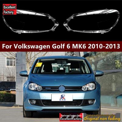 Compatible Headlight Cover for Volkswagen Golf 6 GTI MK6 - Fits Models 10-13 (High 6)