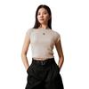 Calvin Klein Logo-patch Cropped T-shirt (Unisex) T-Shirts ZW02588