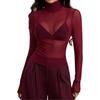 Женский модный и элегантный кружевной топ
