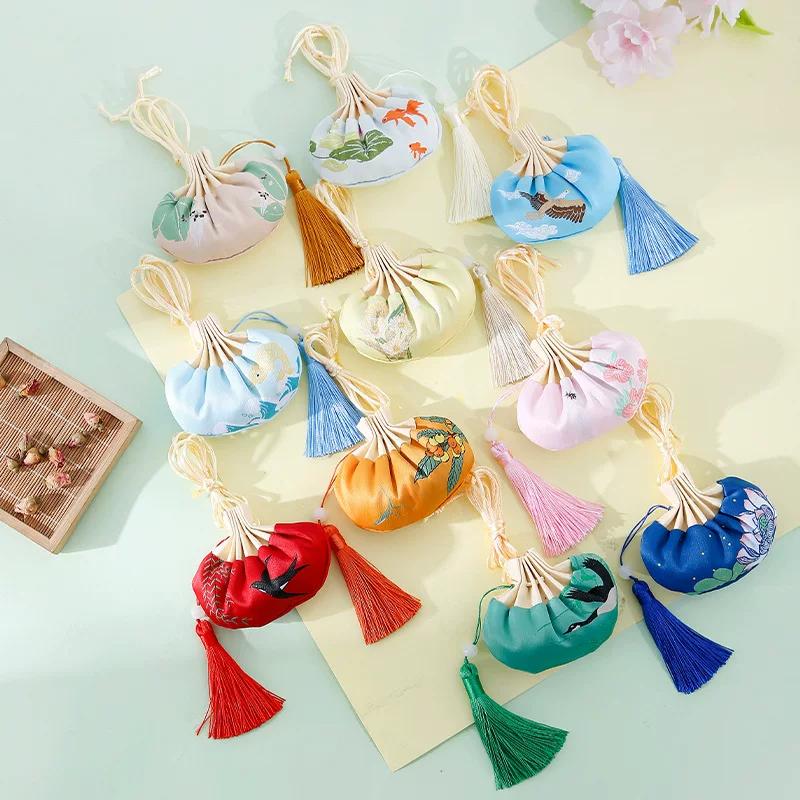 Dragon Boat Festival Sachet Perfume Bag Bag Small Pendant Solar Terms Pouch Accessories Carry Creative Archaistic Tassel Silk Bag Cloth Bag