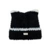 [Thin] Korean cute cat ears plush hat autumn and winter warm ear protection hat versatile big head circumference knitted hat