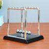 1 PC Cradle Balance Steel Balls Perpetual Motion Collision Teaching Ball Physics Science Pendul J9G3