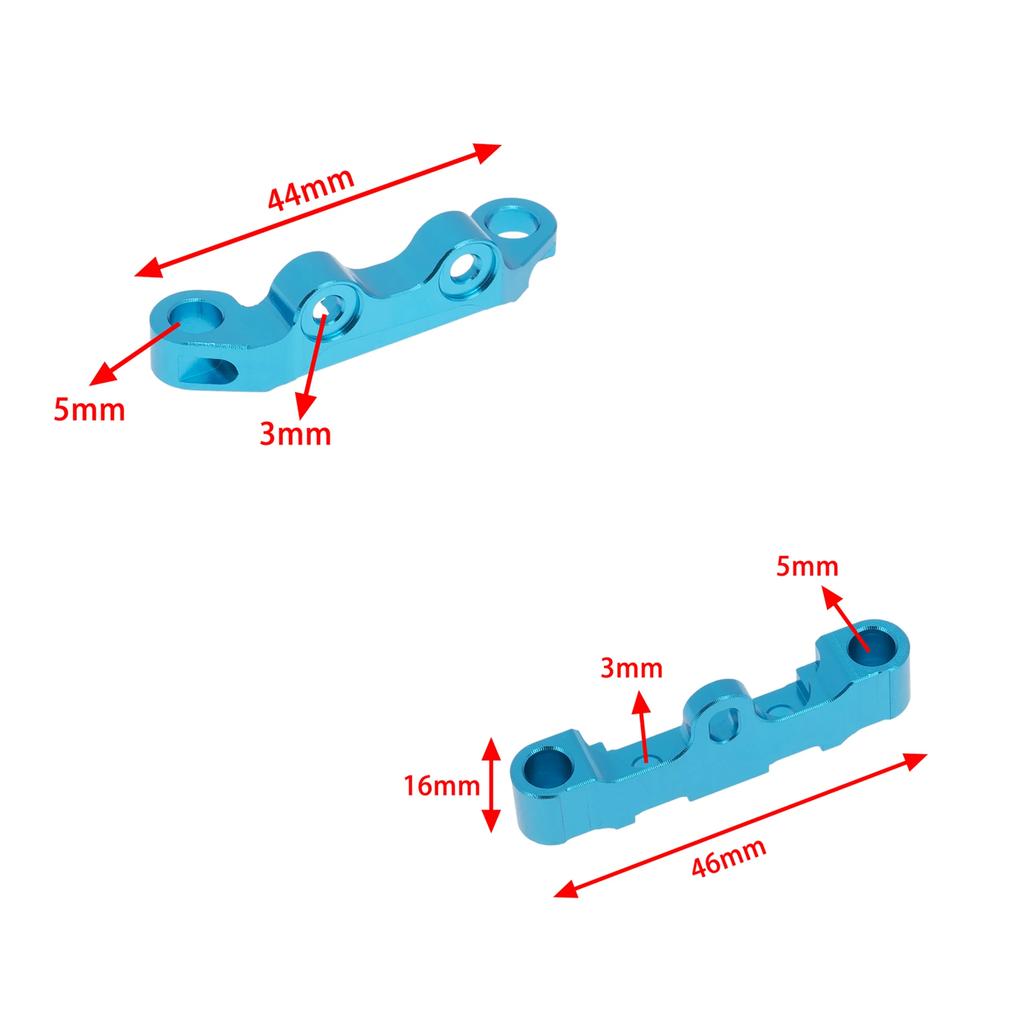 RC Part Metal Modification Accessory Kit Suspension Arms Steering Knuckle for Tamiya TT-02 TT02 1/10 RC Car Upgrade Parts