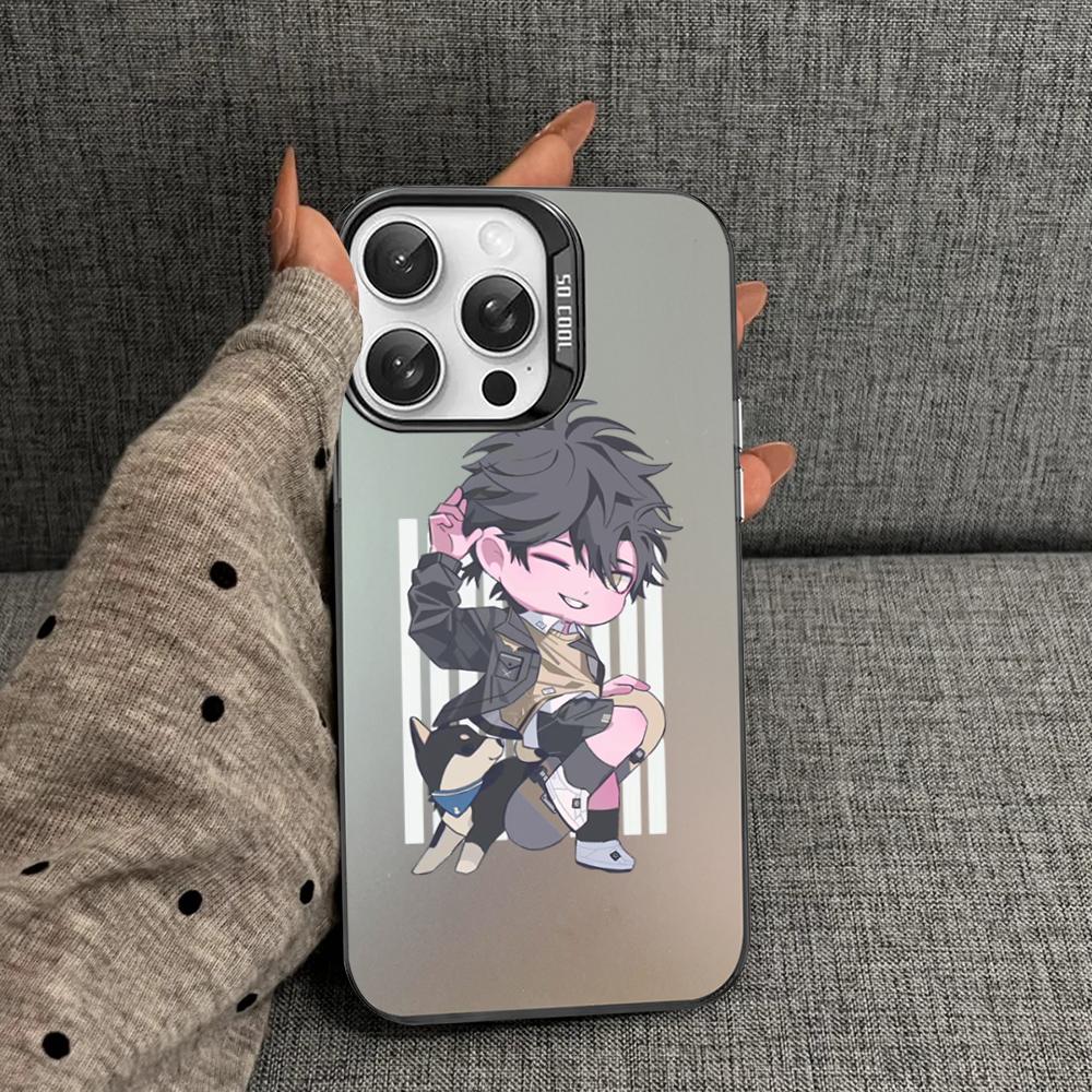 Аниме Ссылка Клик Время Агент Чехол для Телефона Для iPhone 16 15 14 13 12 11 Pro Max X XR XSMAX 8 7 Plus Матовый Ударопрочный Задний Чехол