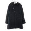I.S.sunao Kuwahara Hooded Coat Navy Women Used