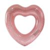 Transparent Swimming Ring Heart Inflatable Swimming Circle Pool Float Swimming Ring  Swimming Pool
