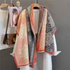 New Print Autumn Winter Scarf Women Pashmina Shawls and Wraps Cashmere Blanket Warm Thick Stoles for Lady Bufanda Stole