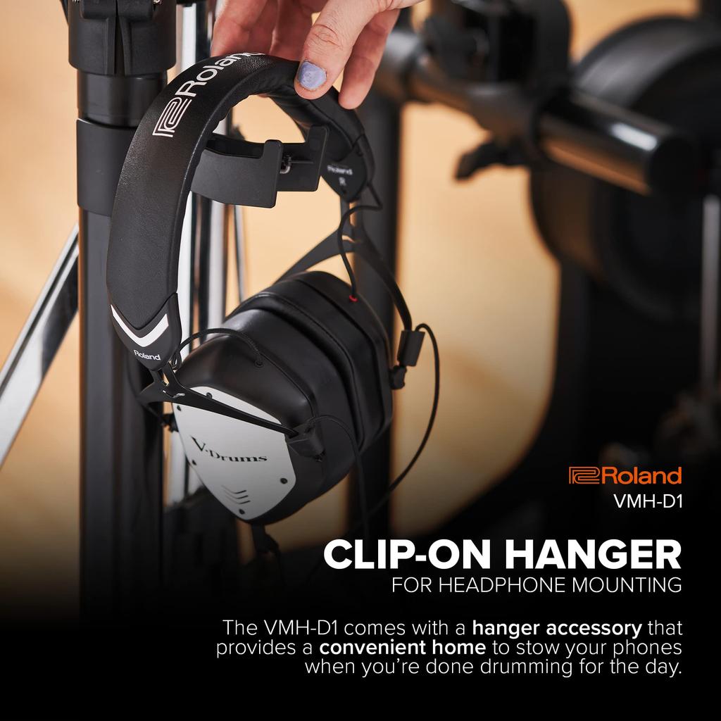 Roland Наушники для электронных барабанов черные VMH-D1 V-Drums