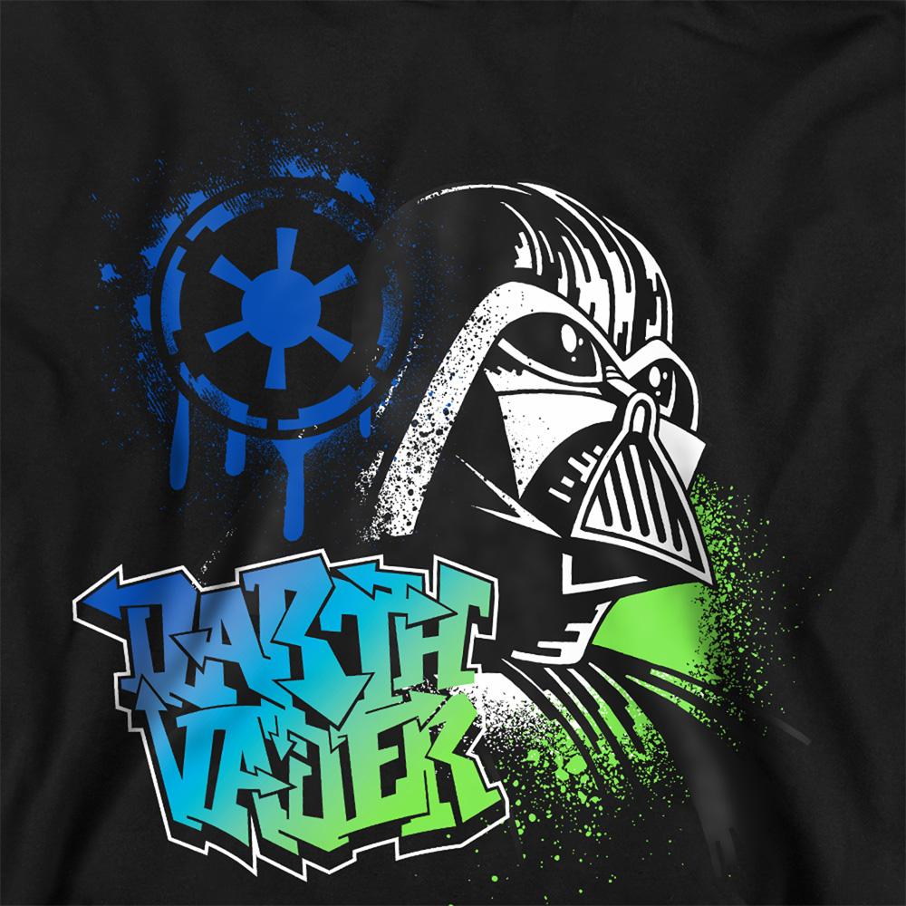 STAR WARS Childrens/Kids Empire Darth Vader Graffiti Heather Hoodie