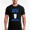 Drink Milk And Kick Ass Tshirt Summer Casual Cotton Tee Oversized Streetwear Tops Vintage Graphic Print Unisex Unisex Unisex