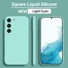 Мягкий жидкий силиконовый чехол для Samsung Galaxy S21 S23 S10 Plus S20 FE S10E S22 Note 20 Ultra Cover
