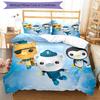 3pcs The Octonauts3 pattern bedding set duvet cover set includes duvet cover &pillowcases, perfect all season bedroom decoration & gift