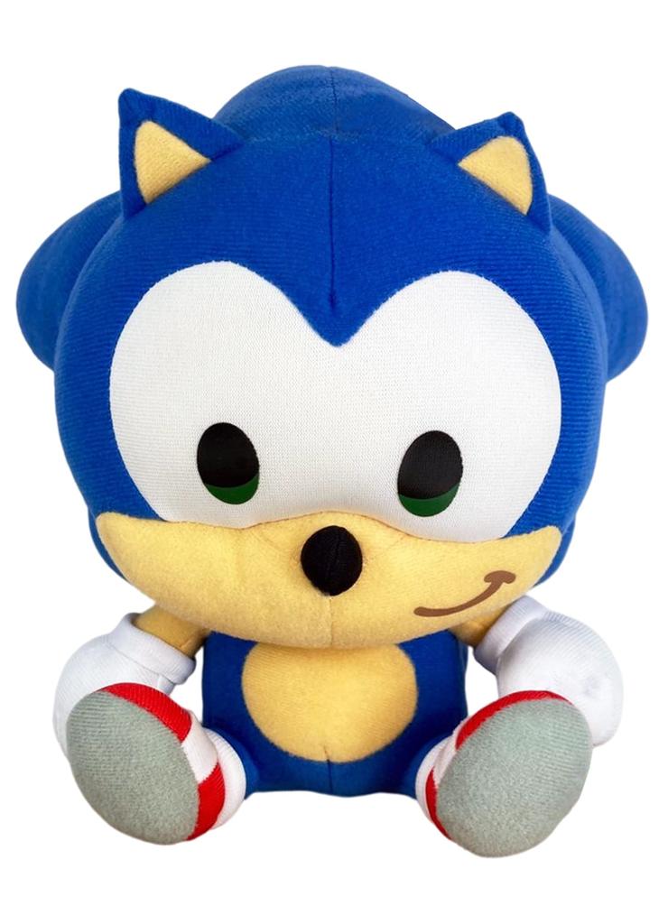 Great Eastern Entertainment Sonic the Hedgehog SD Sonic Sitting Plush Multicolor - 7"