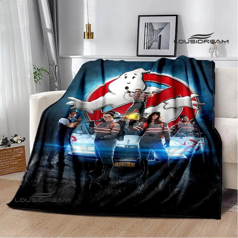 G-Ghostbusters Мультяшное одеяло Теплое фланелевое одеяло Мягкое и удобное Домашнее дорожное одеяло Постельное белье Подарок на день рождения