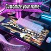 Custom Name Personalized Anime Pattern Mousepad, Laptop PC Desk Mat, Decorative Desk Mat for Home Keyboard Pad Gift