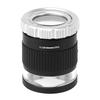 30x Gem Appraisal Cylindrical High Magnification Focus Rotation 3 LED Magnifying Insect Magnifying Magnifying Watch Precision Black Microscope, Loupe,
