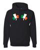 Irish Flag Shamrocks Breasts St. Patricks Day Unisex Hoodie Sweatshirt