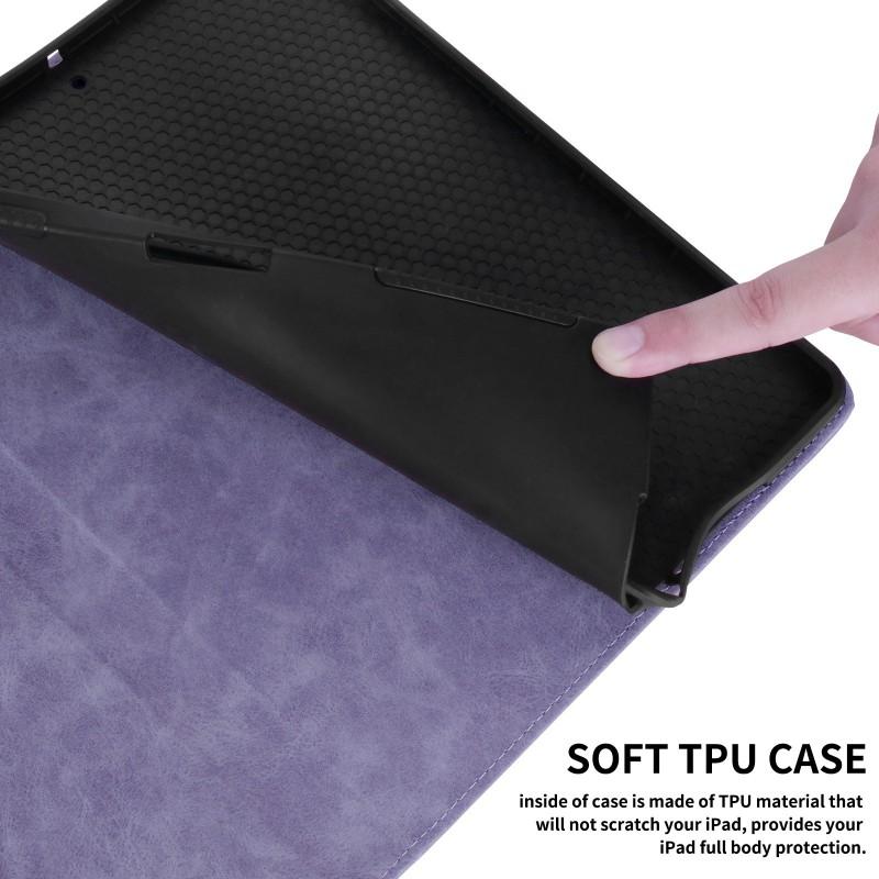 Slim Leather Case IPad Mini 7 Air 5 13 4 11 10.9 With Pen Slot Sleep Wake Function Shockproof Scratch Resistant
