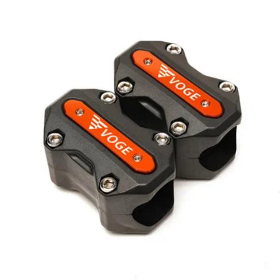 For Loncin Voge 200AC 300AC 300R 500DS 500R 650DS ER10 Motorcycle Accessories Engine Guard Bumper Protector Crash Bar Block