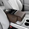 PU Leather Armrest Pad Portable Storage Box Durable Car Armrest Pillow  Universal