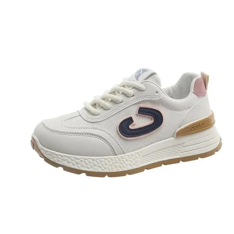 Женские кроссовки на платформе, дышащие, прочные, модные, повседневные, спортивные туфли для женщин, для бега и ходьбы, Zapatillas Mujer