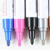 Car Paint Pen Smooth Writing Waterproof High Color Saturation Strong Coverage Unfading Touch Up Paint Rich Colors Optional Car