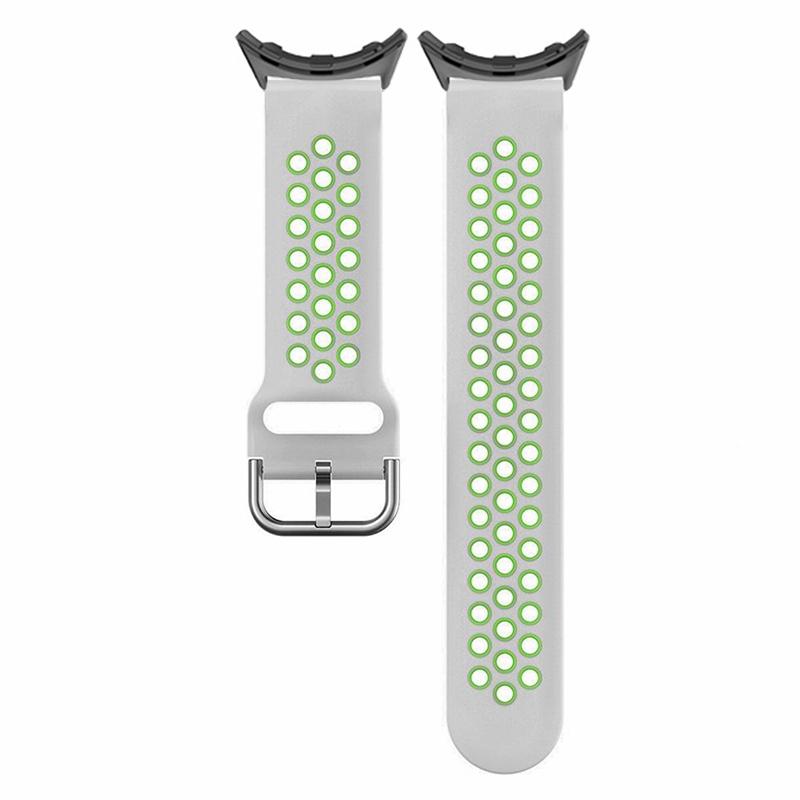Для Google Pixel Watch 3 41мм/Watch 2/Pixel Watch Силиконовый ремешок Двухцветные дышащие ремешки для часов