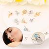Creative Jewelry Stainless Steel Nose Nails L Dangle Nose Studs Nose Rings Body Piercing