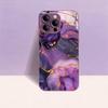 Красочный гальванизированный стеклянный чехол для телефона iPhone 17 16 15 14 13 12 11 Pro Max Plus 16E 17Air