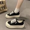 Platform Canvas Shoes Women's 2025 Summer New Yellow Lightweight Retro Breathable Heightening Student Leisure Sports Board Shoes