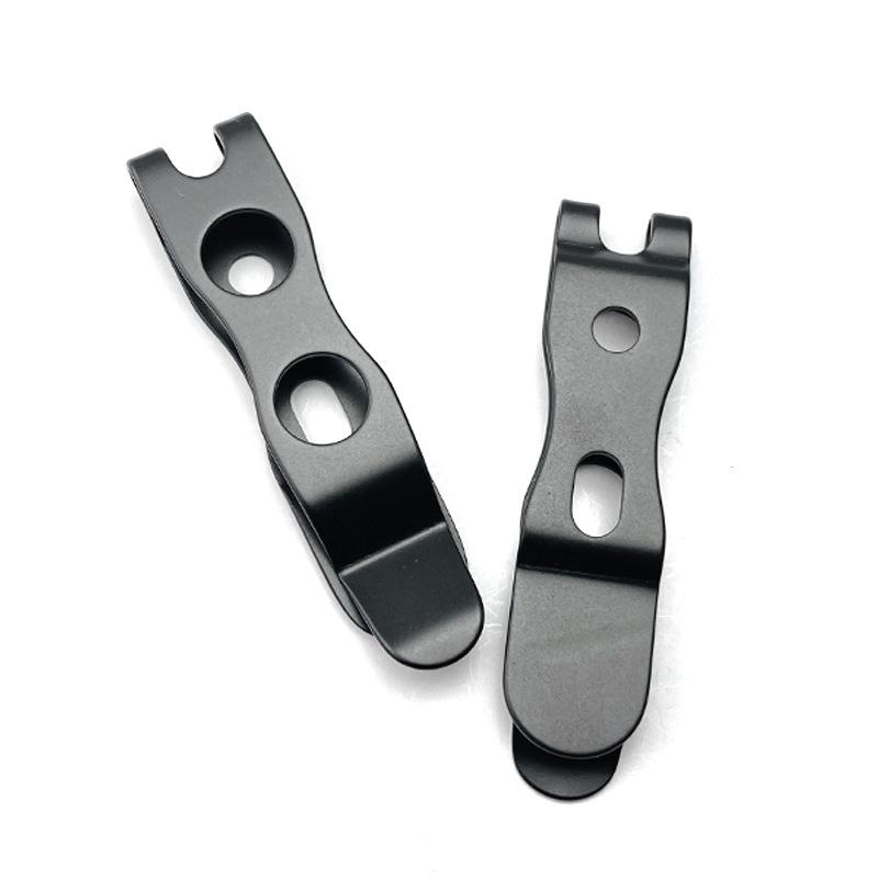 1 комплект Клипсы для ремня KYDEX из нержавеющей стали Универсальная поясная клипса для ножен ножа Клипса для ношения вне помещения K-чехол Карманная клипса Kydex