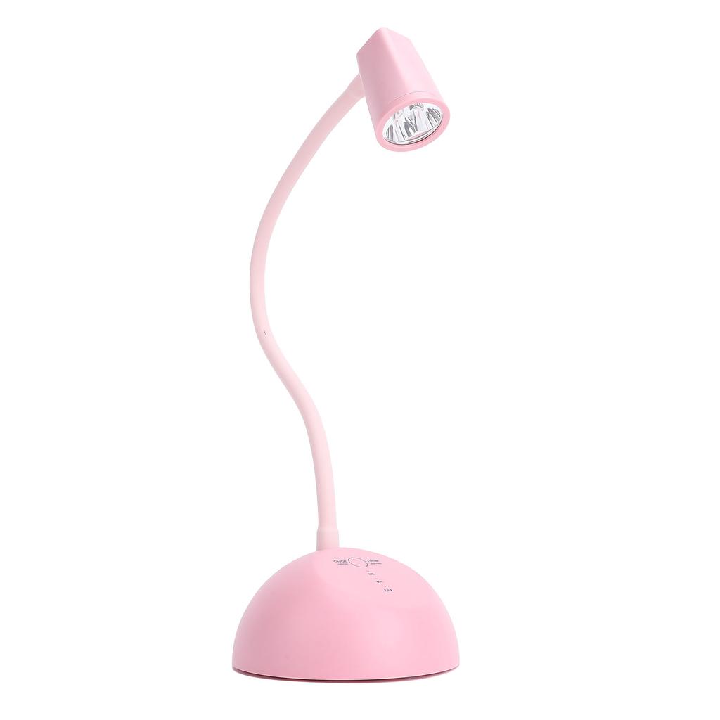 Лампа для ногтей с таймером, сенсорным переключателем, перезаряжаемая, беспроводная, на гибкой ножке, УФ/светодиодная сушка для ногтей для