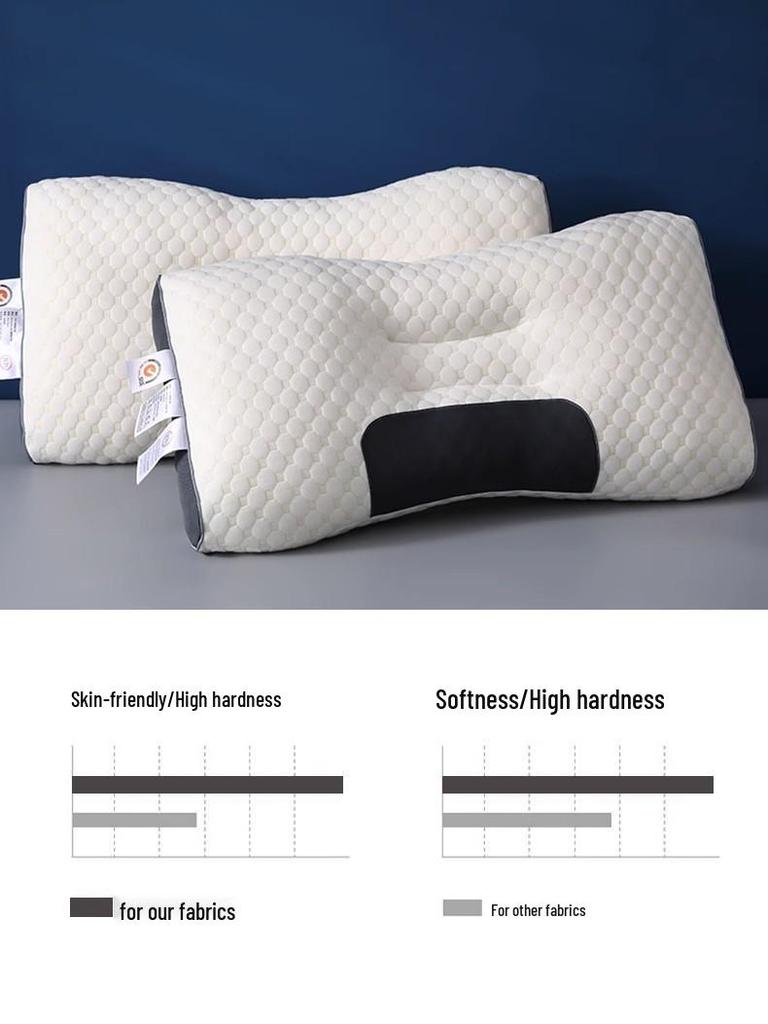 3D Спа Вязаная Хлопковая Массажная Подушка - Помощь для Сна и Поддержка Шеи