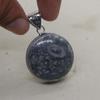 Huge Star Galaxy Jasper 925 Sterling Silver Pendant Jewelry, Fine Silver Black Galaxy Jasper Ring