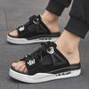 New Summer Air Cushion Beach Slippers Outdoor Open-toed Casual Fashion Sandals Breathable Soft Fashion Versatile Slippers
