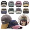 Letter Embroidery Baseball Caps Washed Sunscreen Cap Casual Dad Hat  Unisex