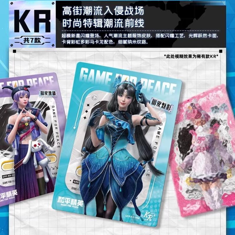 NEW Genuine Game for Peace Cards Hot Popular Shooting Competition Game High Quality Rare Hidden Collection Cards Kid Toy Gift
