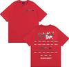 Anuel AA Rhlm 2 Real Hasta La Muerte Album Print T Shirt Mens Women Hip Hop 90s Vintage Cotton Short Sleeve Tshirts Streetwear