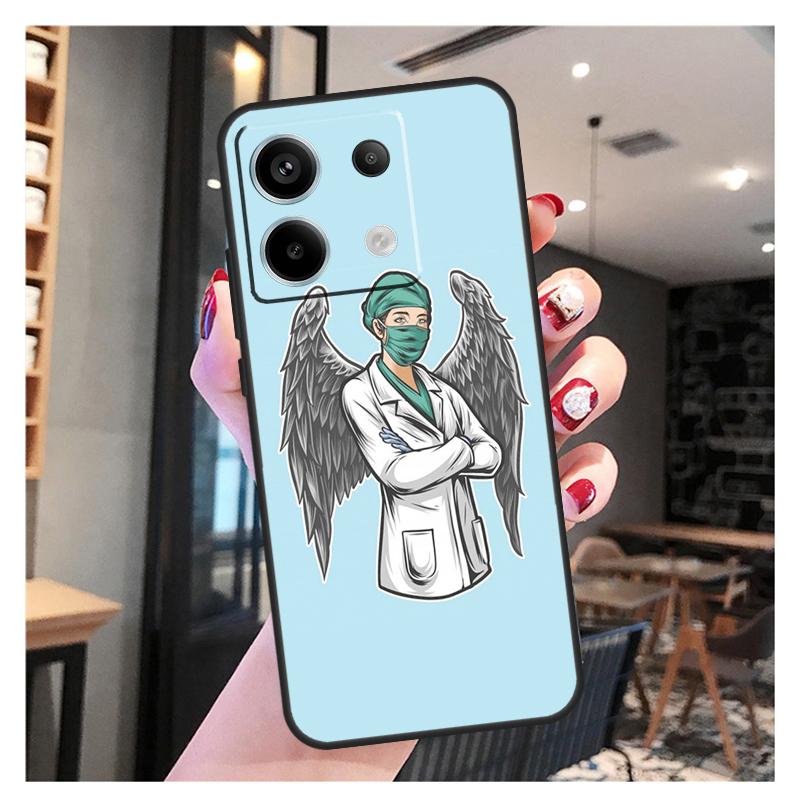 Мультяшный Чехол-Доктор Медсестра Медицина Для Xiaomi Redmi Note 13 12 11 9 10 Pro 9S 10S 11S 12S Redmi 13 12 10C 12C 13C Чехол