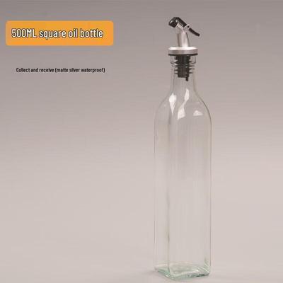 UOSU Квадратные стеклянные бутылки-диспенсеры для масла, 5 шт.