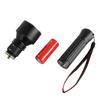 NK Aluminum Alloy Super Bright LED Torch Light Waterproof Rechargeable Flashlight