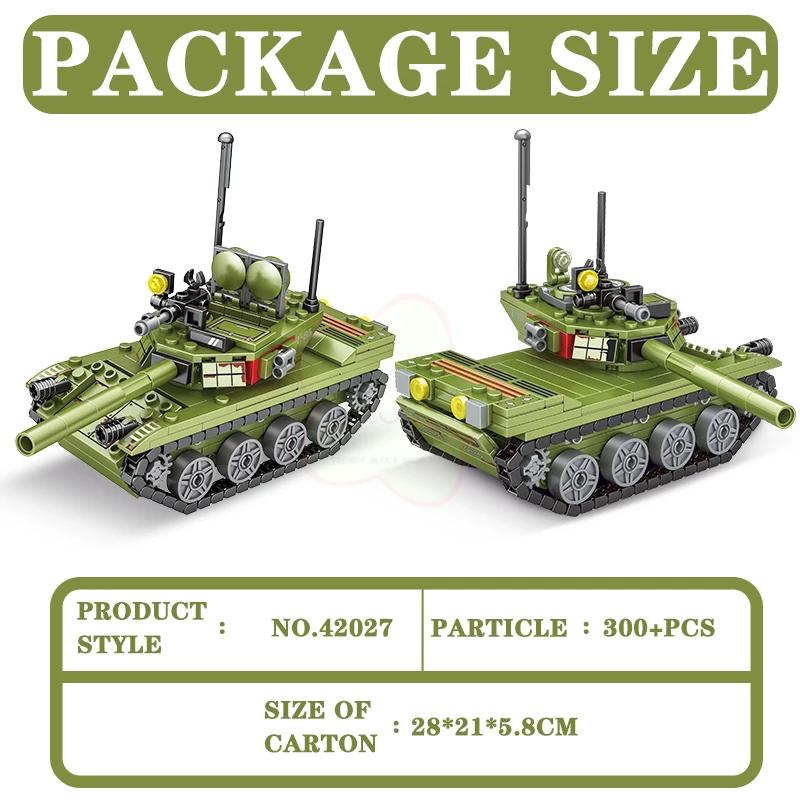 Военные основные боевые танки, транспортные средства Второй мировой войны, солдаты, фигурки, строительные блоки, детские игрушки для детей, мальчиков