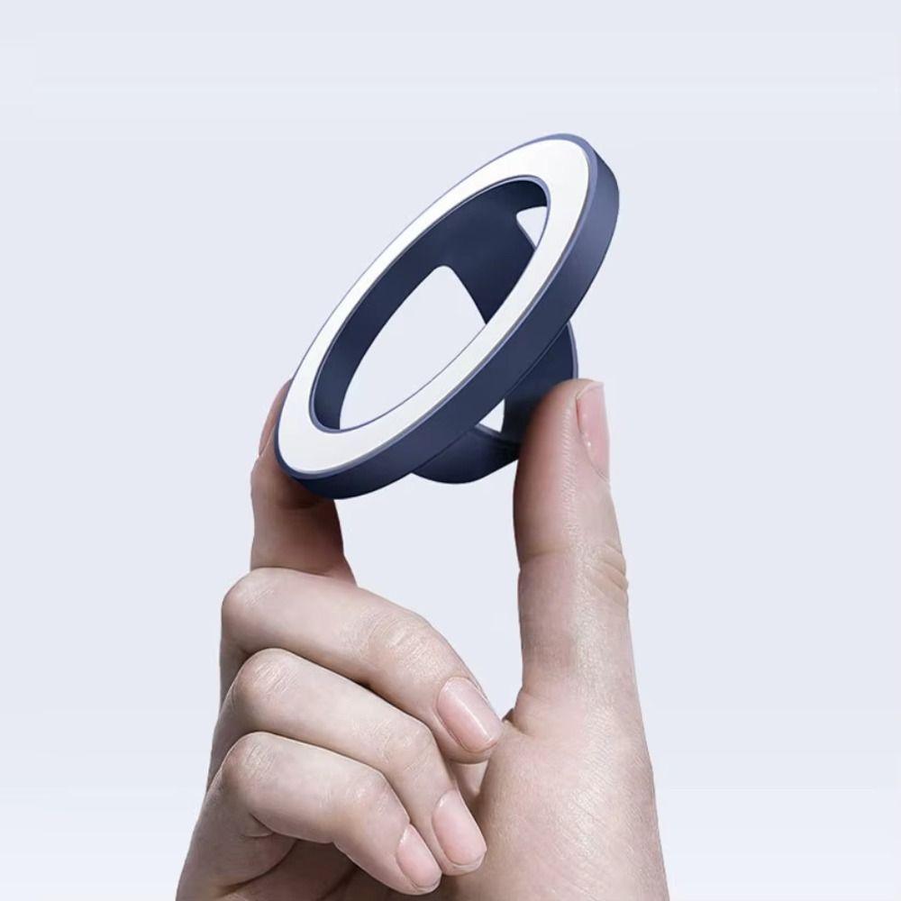 Anti-fall Magnetic Phone Back Grip For Magsafe Phone Mount Portable Finger Ring Holder Universal